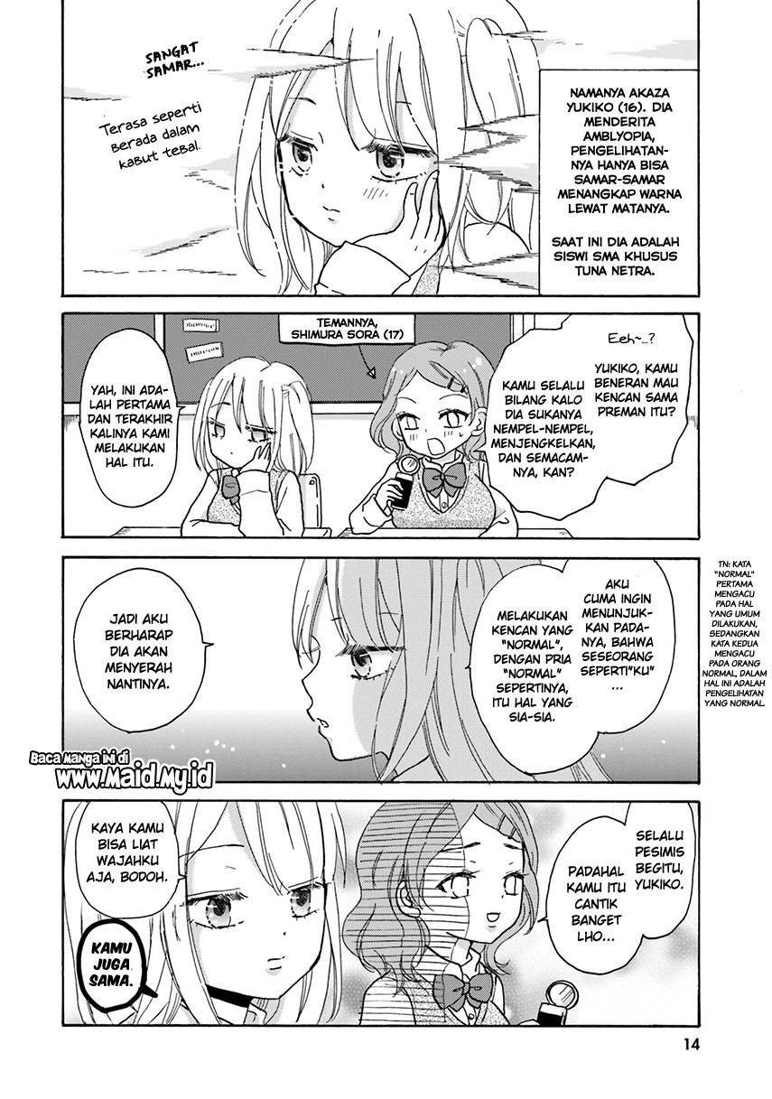 Yankee-kun to Hakujou Gaaru Chapter 02 Bahasa Indonesia